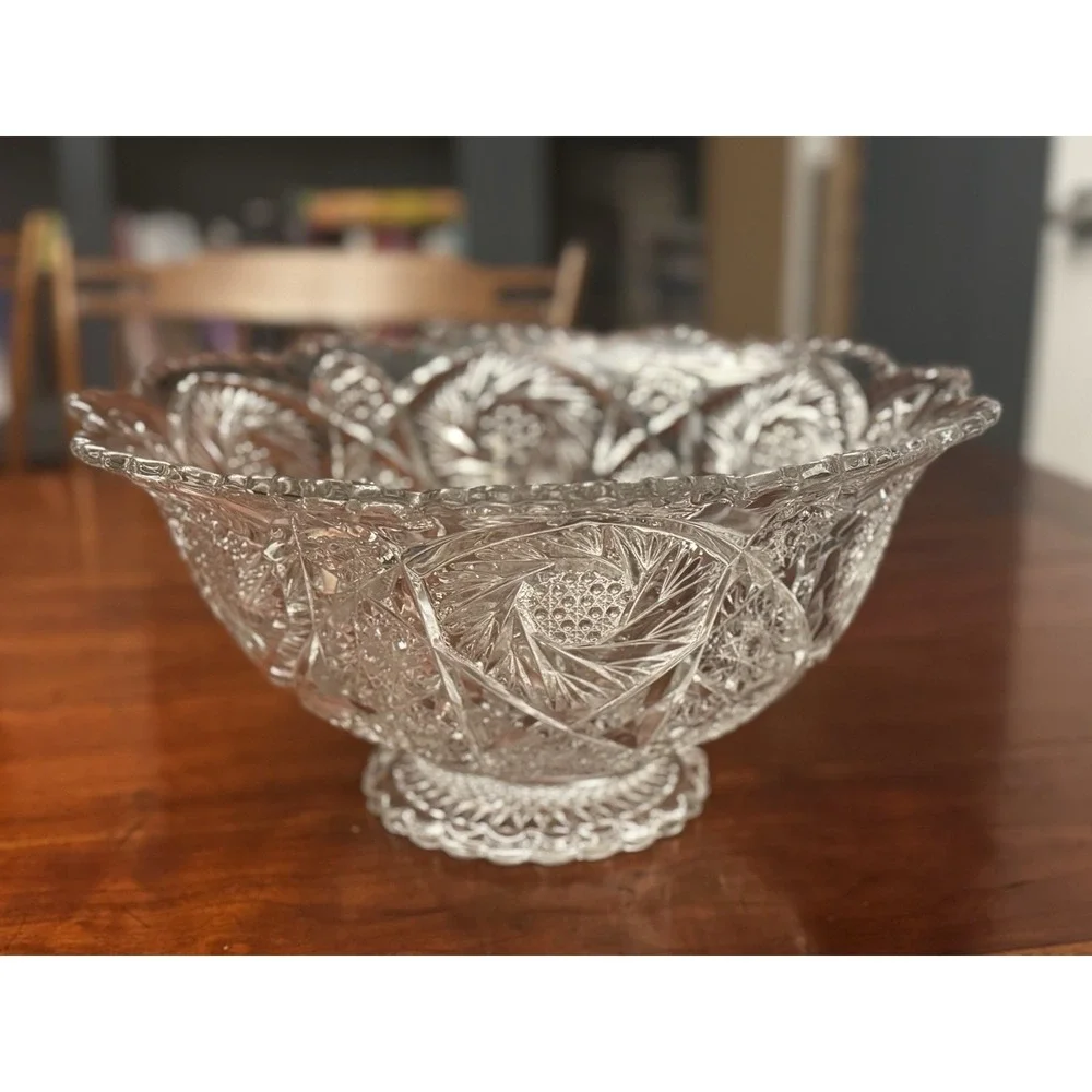Imperial Glass Whirling‎ Star Clear Large 13